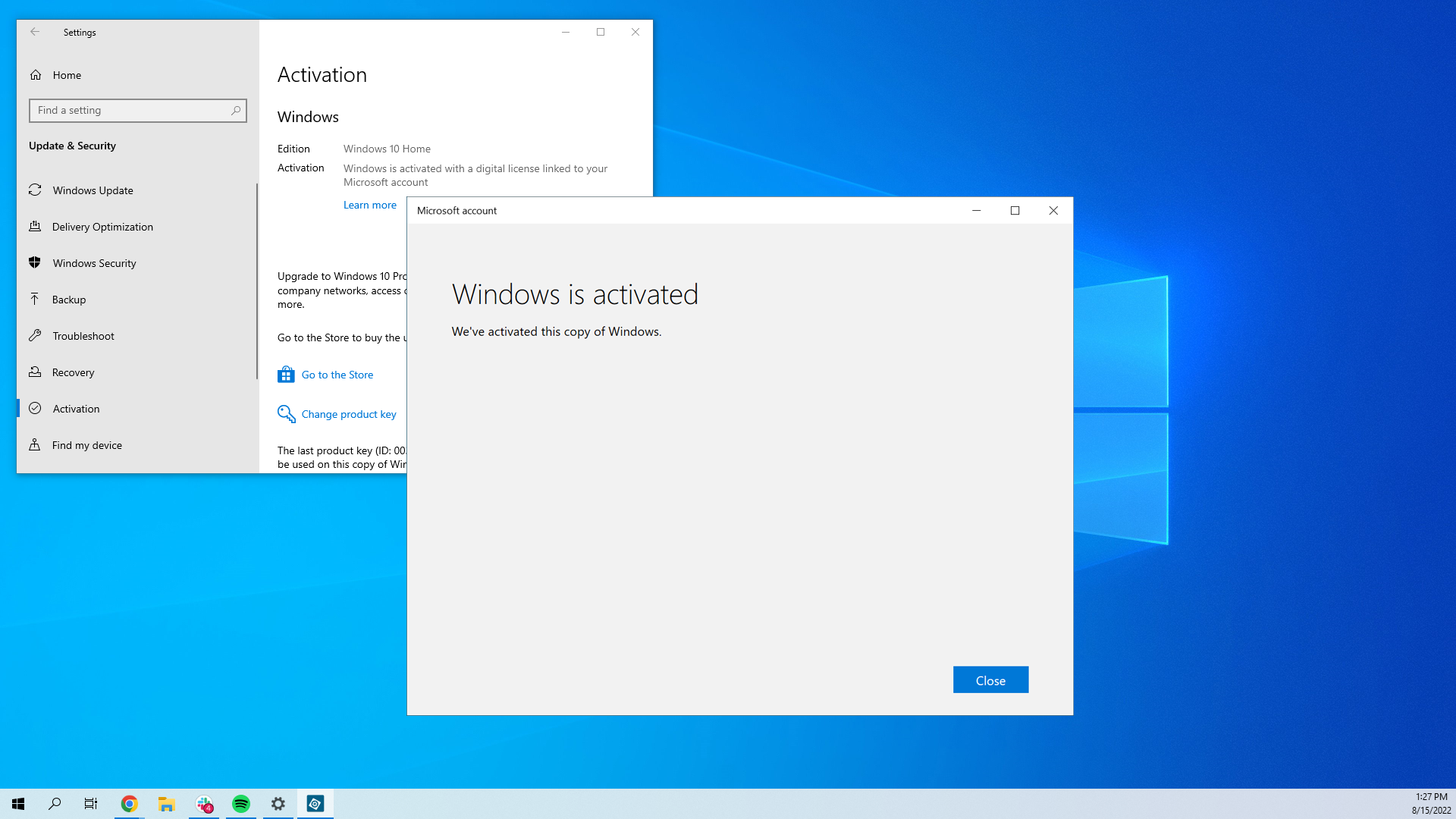 How to know if Windows 11 is activated or not