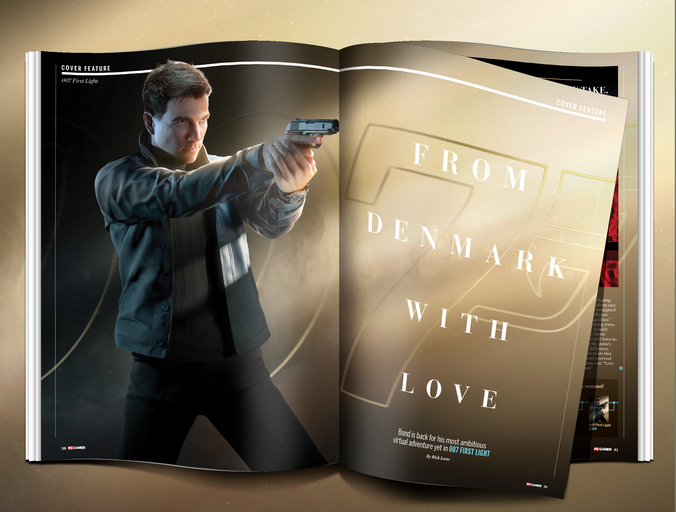 007 First Light PC Gamer magazine