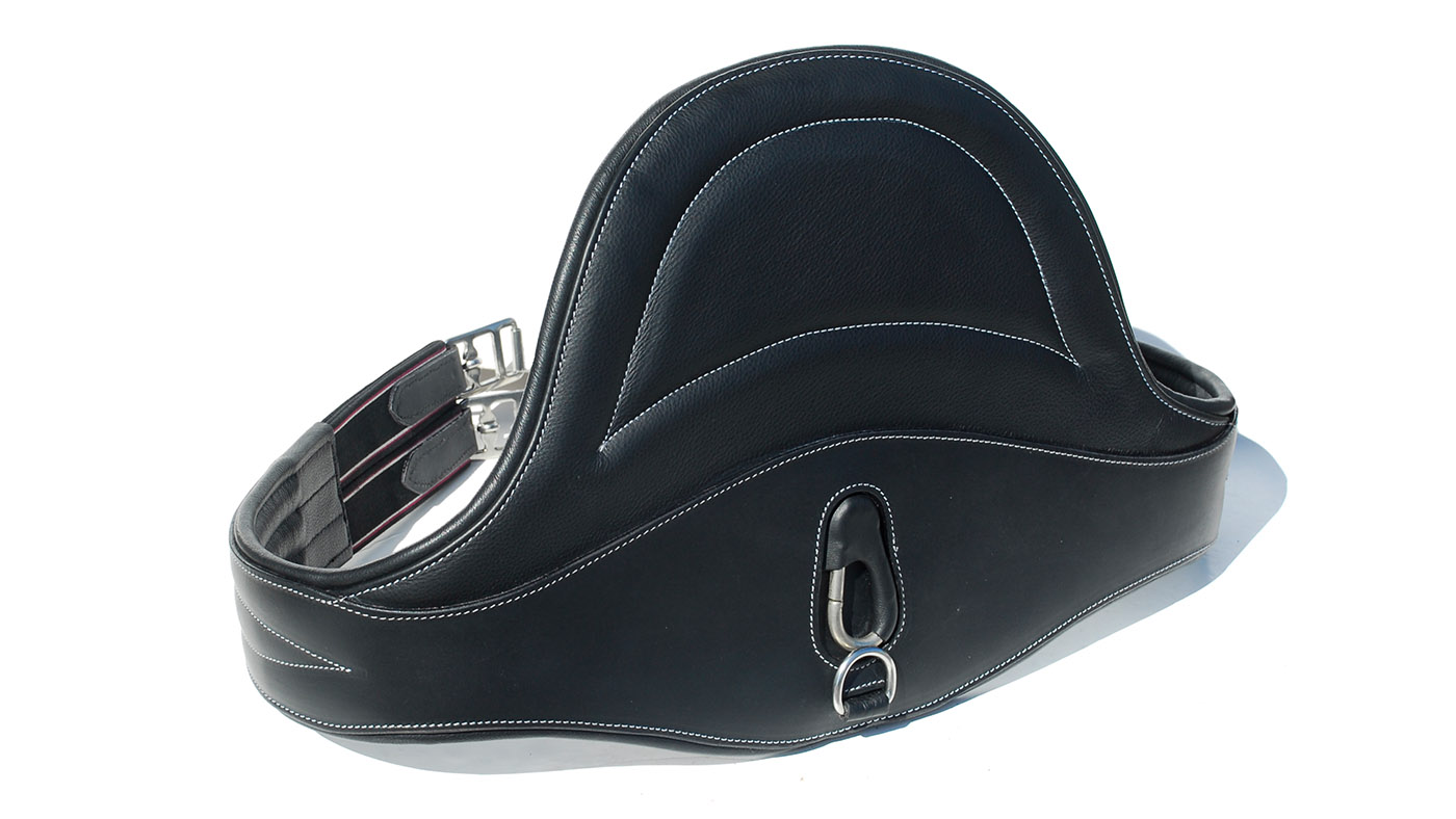 Rhinegold Softee leather stud guard