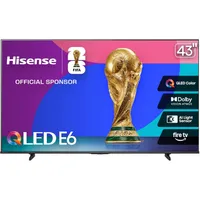 Hisense QLED E6 43-inch | $219.99 $179.99 at AmazonSave $40 -