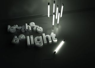 Let There Be Light - "a little test to see what the Advanced renderer could do in Cinema 4D R11"