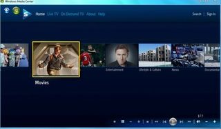 Genres in sky player on wmc