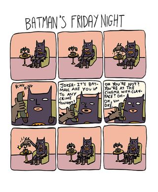 bat-brain comics