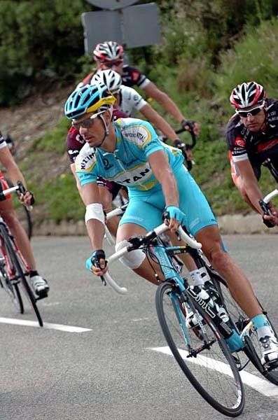 Andreas Kl&ouml;den (Astana) did not have problems with crashing today.