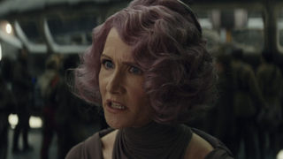 Laura Dern as Holdo in The Last Jedi