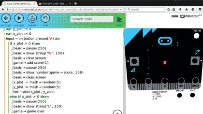 How to code your own game on the BBC Micro Bit