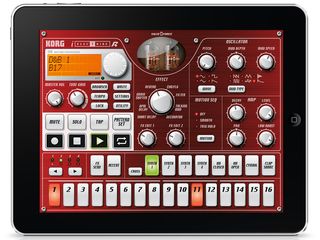 Korg's iElectribe is one of many apps you'll be able to try.