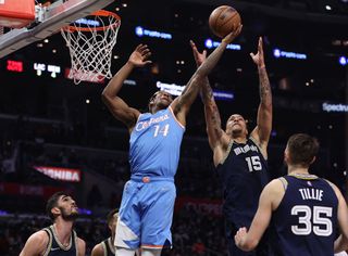 Los Angeles Clippers vs Memphis Grizzlies on January 8, 2022 