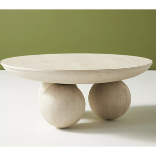 rounded coffee table