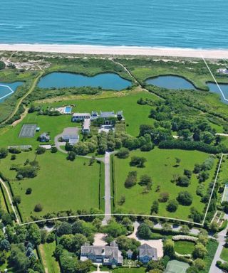 The Henry Ford II estate from ‘Sucession’ in New York’s Hamptons