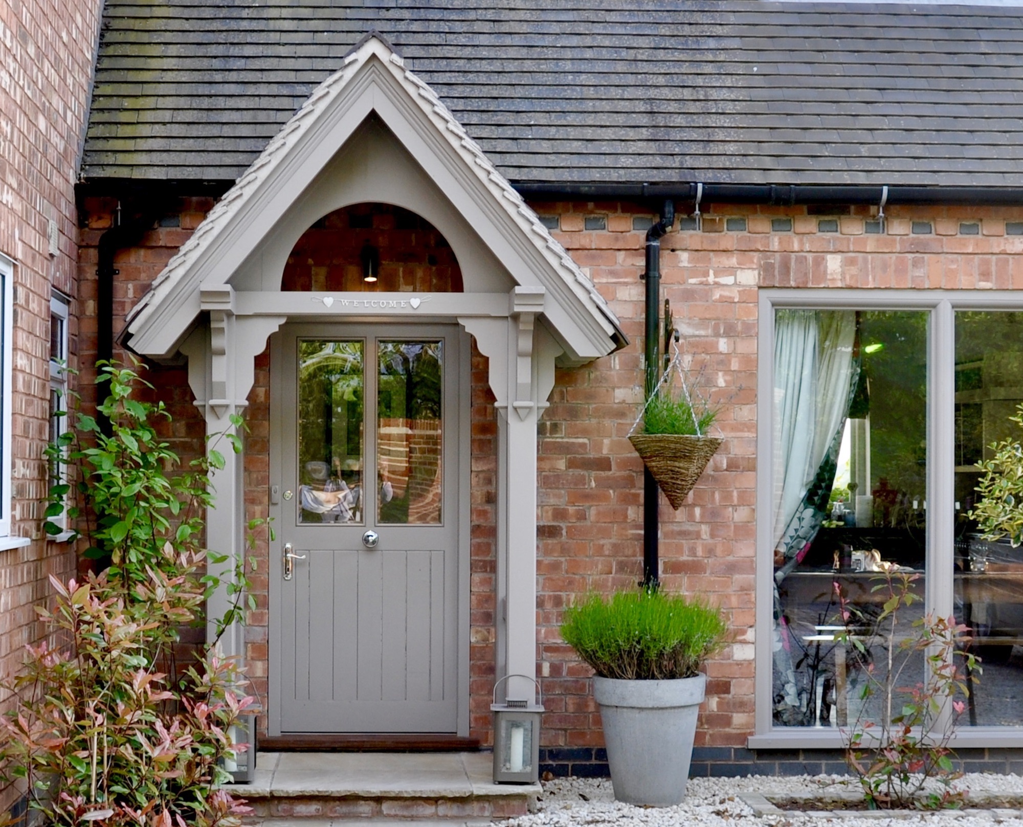 Front Porch Awning Ideas 9 Ways With Canvas Metal And More Homes And Gardens