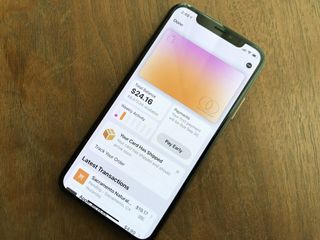 Apple Card Wallet app on iOS