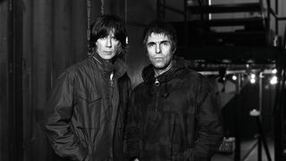 John Squire and Liam Gallagher