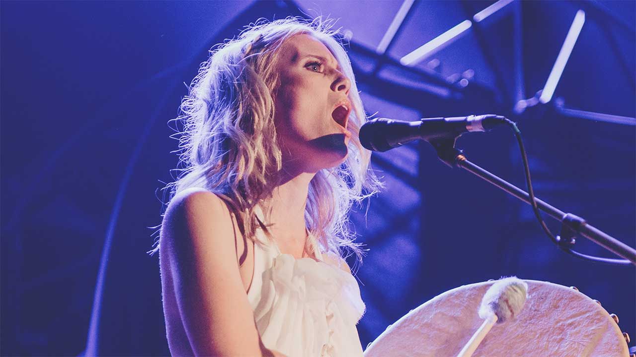 Myrkur at Golden Gods
