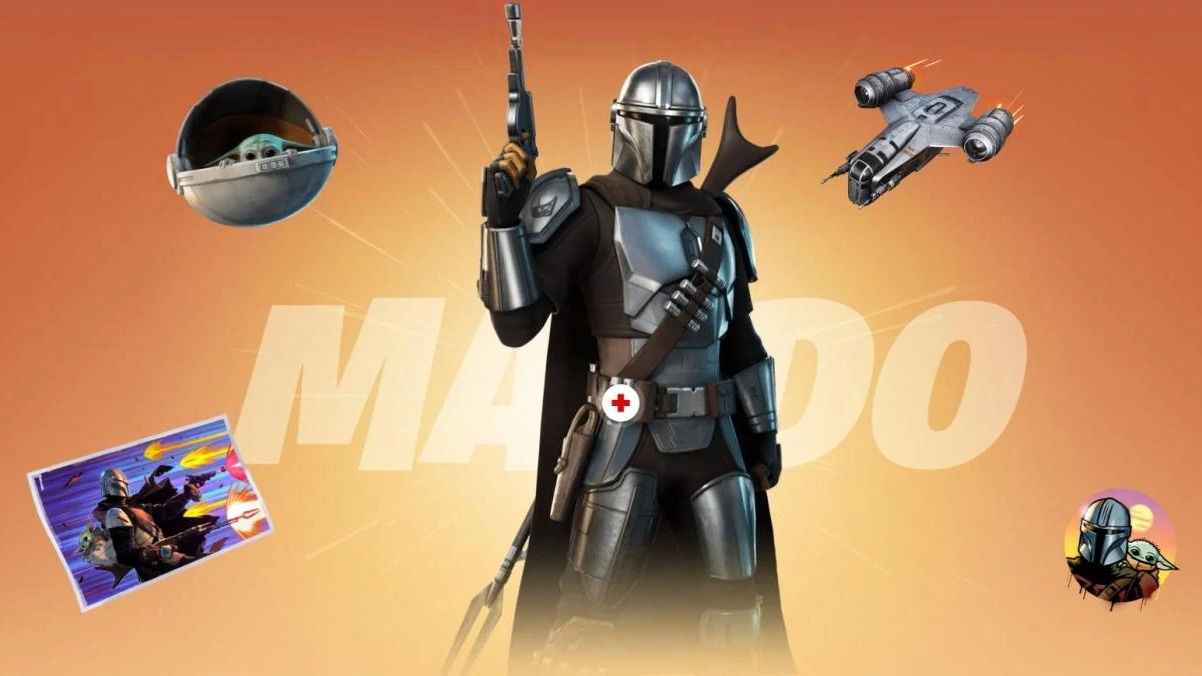 The Mandalorian and Baby Yoda are past Fortnite Battle Pass skins that will not be rereleased, per Epic Games policy on season pass content.