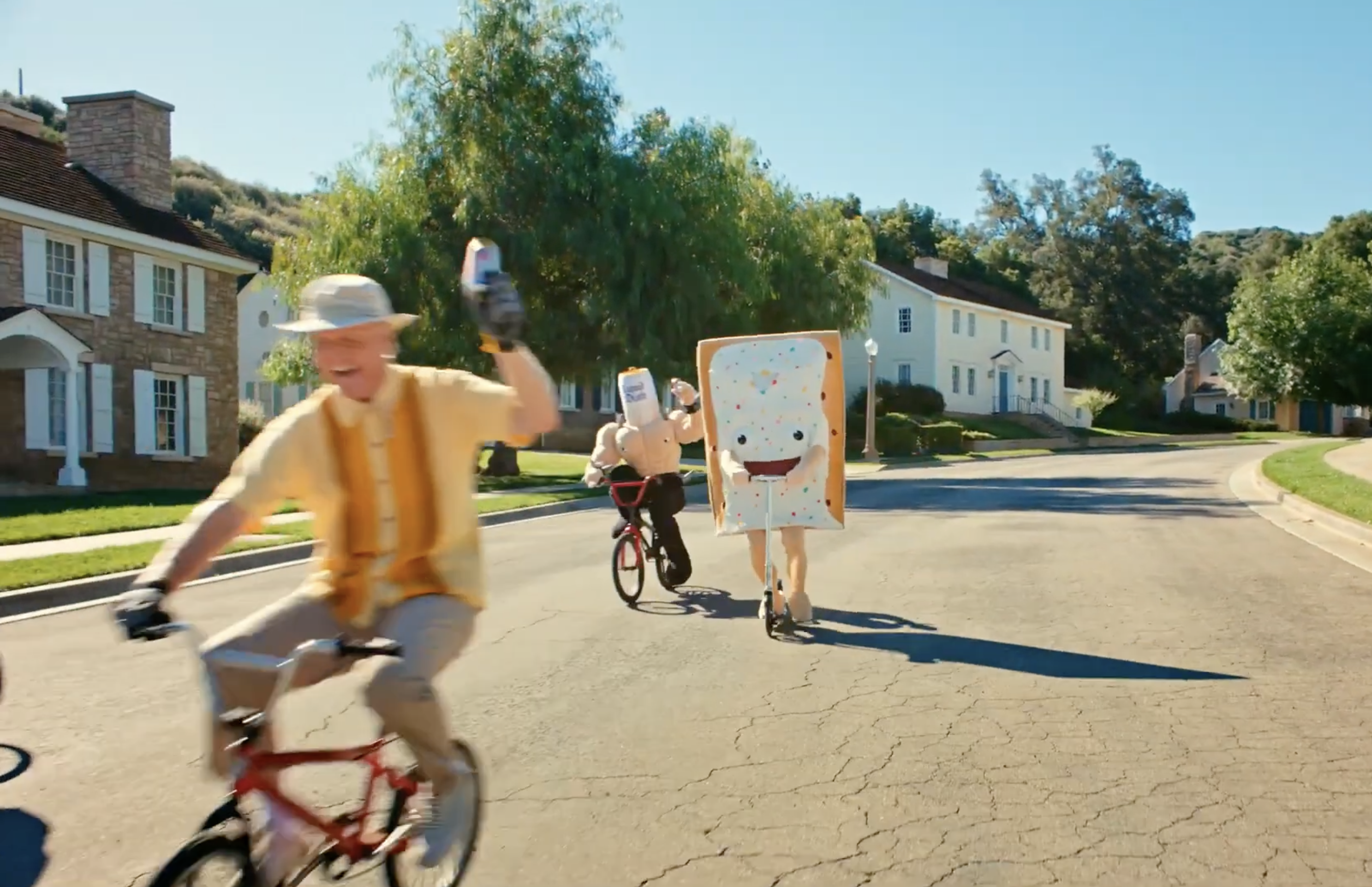 Liquid Death x Pop-Tarts advert