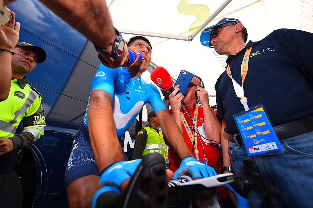 Nairo Quintana (Movistar) at Tour Colombia