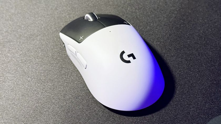 an image of the Logitech G Pro X2 Superstrike gaming mouse