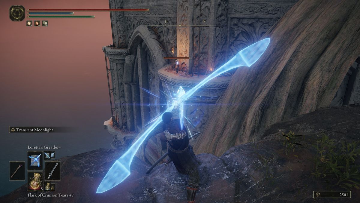 taking aim at an opponent