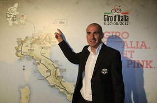 Juan Jose Cobo at the 2012 Giro d'Italia presentation