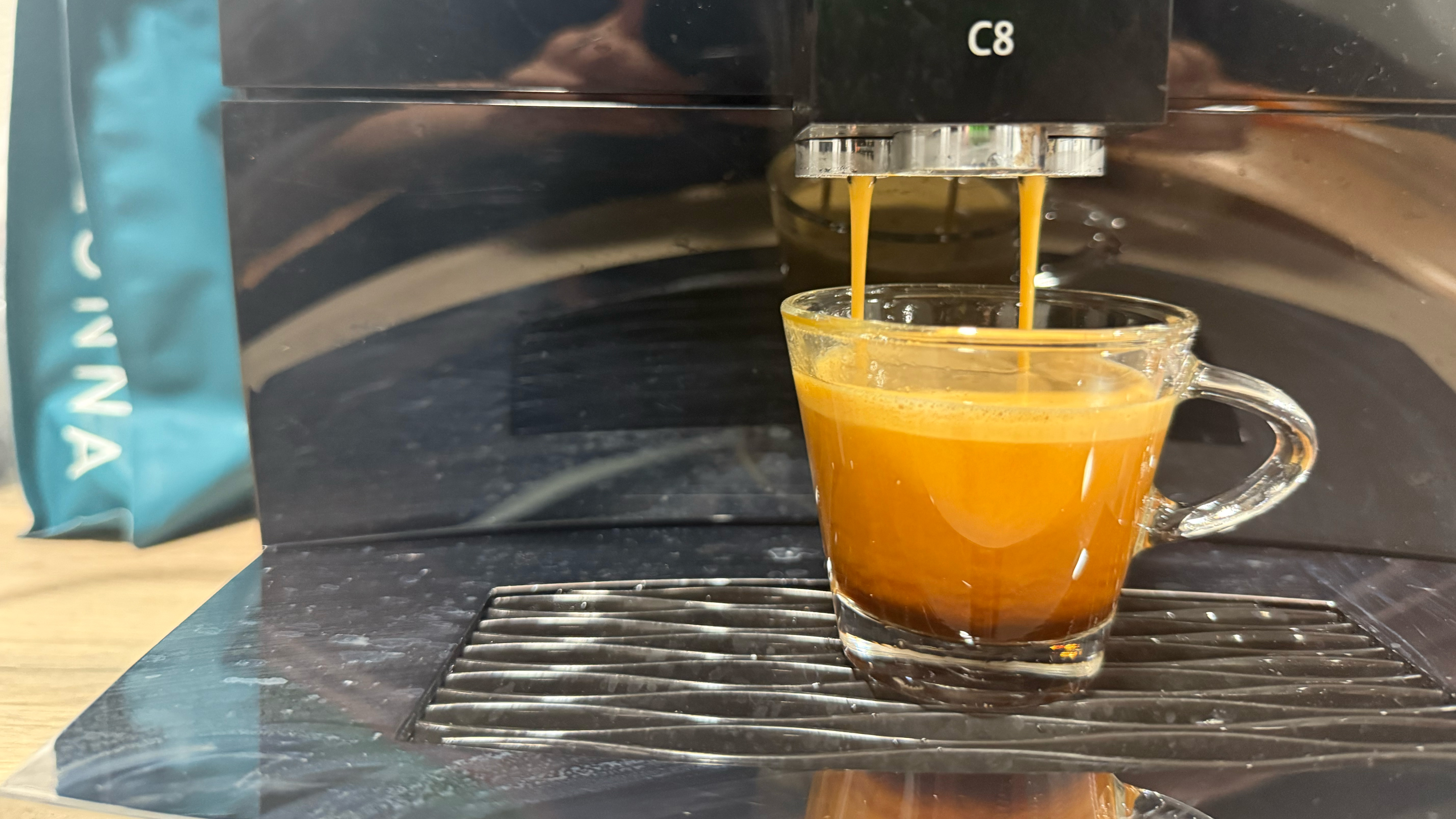 coffee made by the jura c8 automatic coffee machine