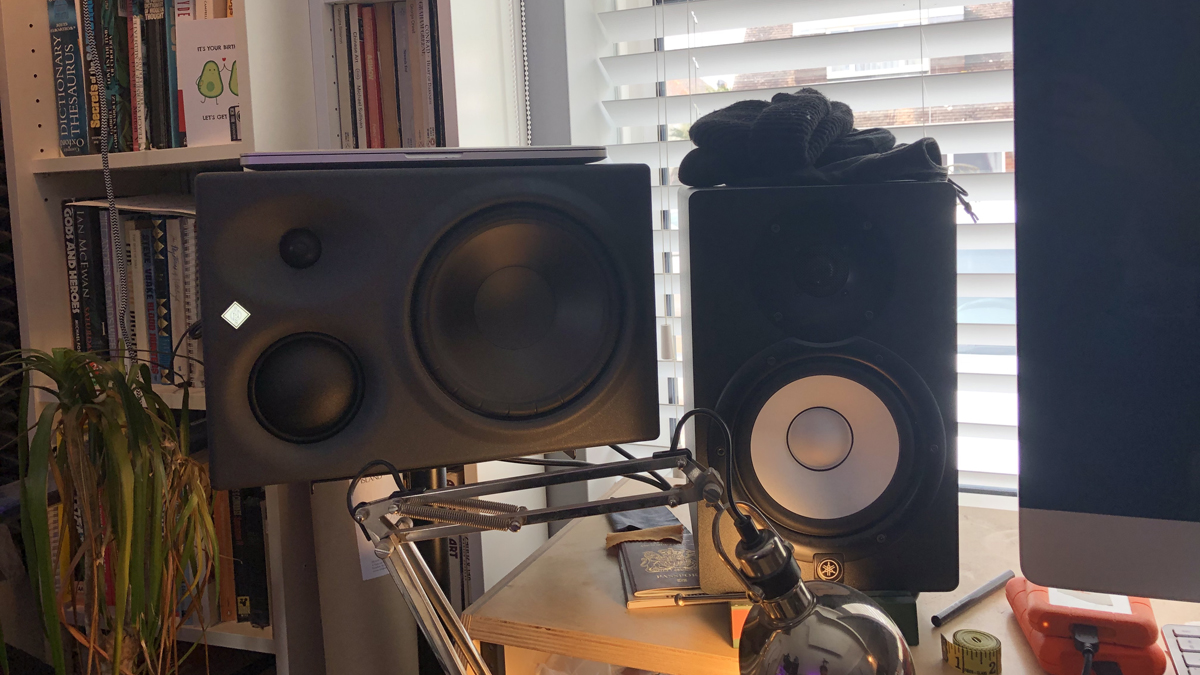 Noisy me in my studio
