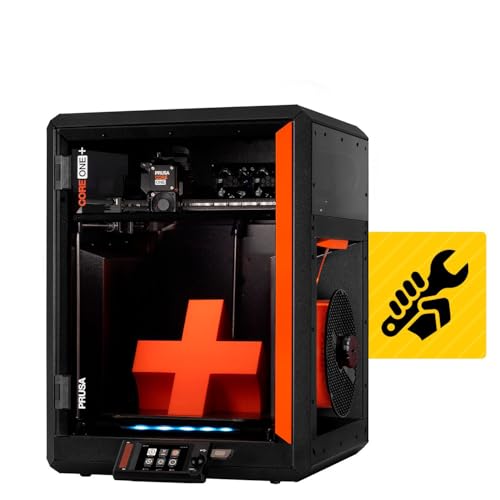 Original Prusa Core One+ Full Dyi 3d Printer Kit - for Home &amp;amp; Business - Professional &amp;amp; Beginner Friendly - Free Hf Nozzle &amp;amp; Filament - Fast &amp;amp; Fully Enclosed - Large Print Area 9.8x8.6x10.6in