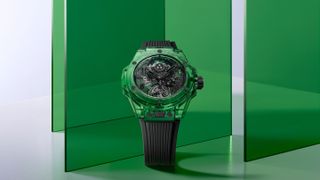 Hublot Big Bang Tourbillon Automatic Green Saxem