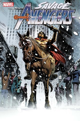 Savage Avengers #28 cover