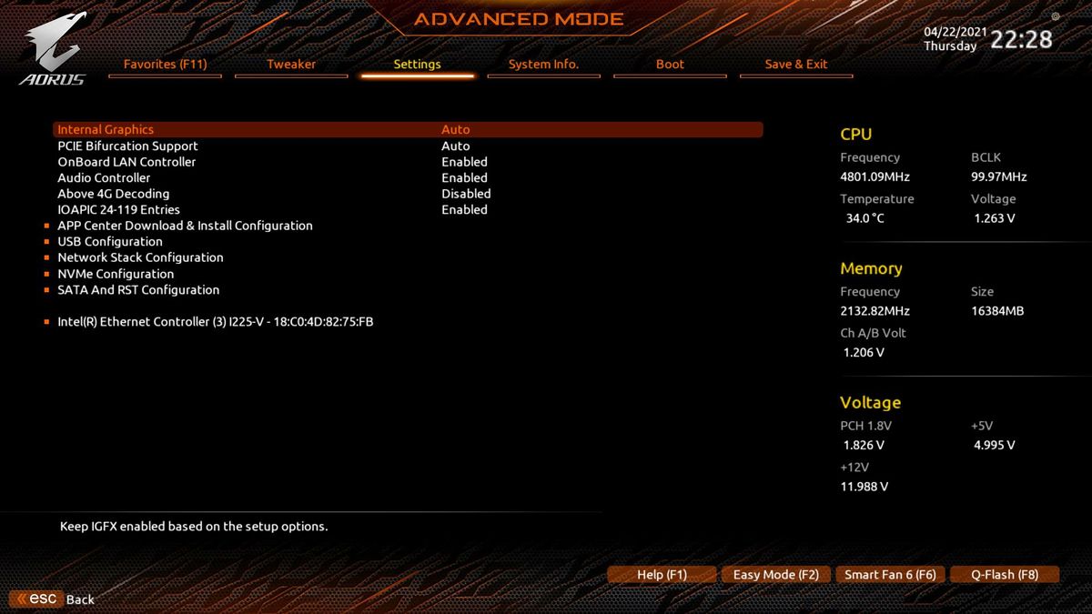 Gigabyte Z590 Aorus Pro AX
