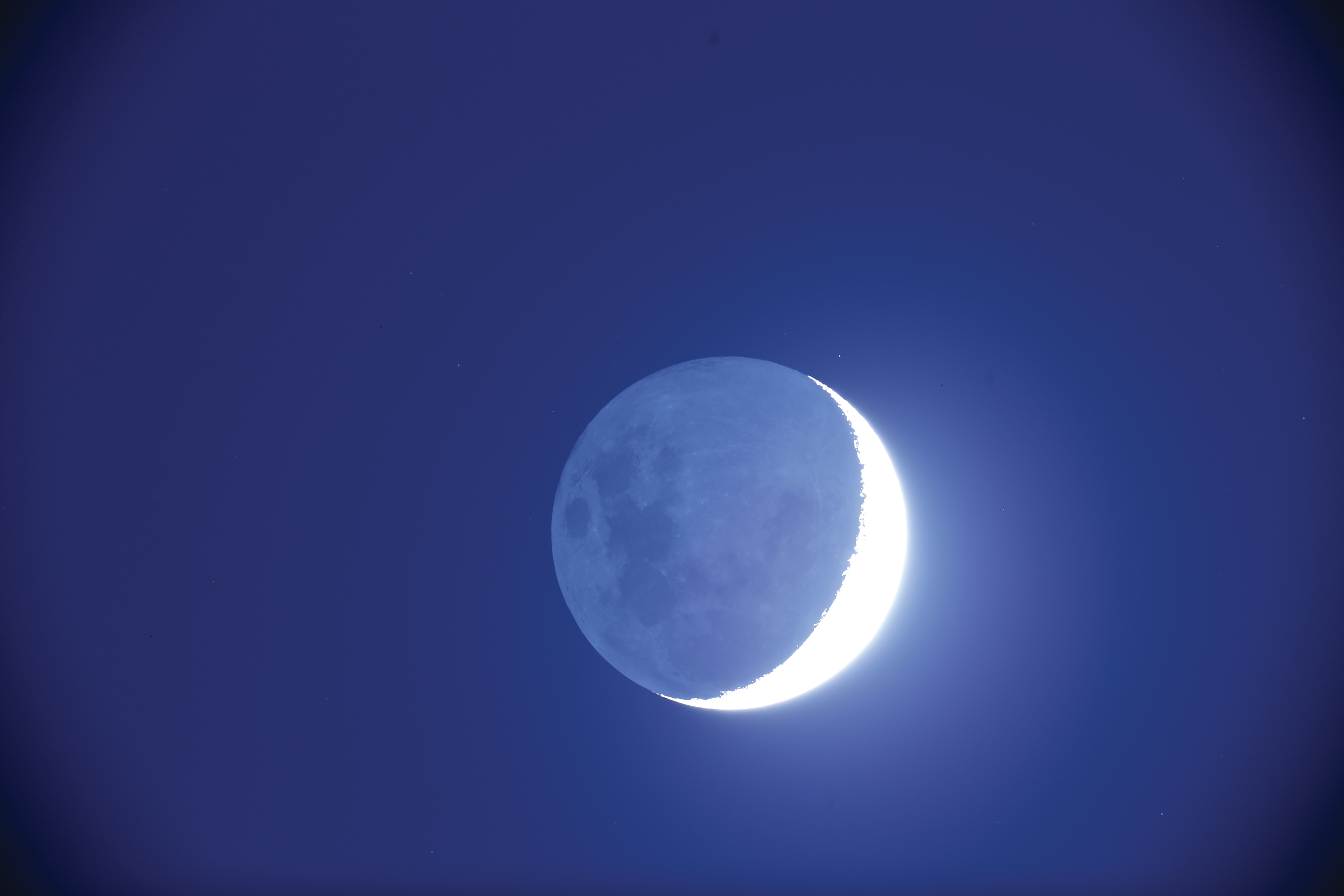 The moon's phases