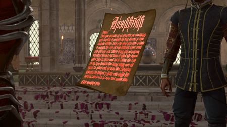 Baldur's Gate 3 Raphael's Deal contract