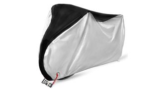 Ohuhu bike cover in black and white