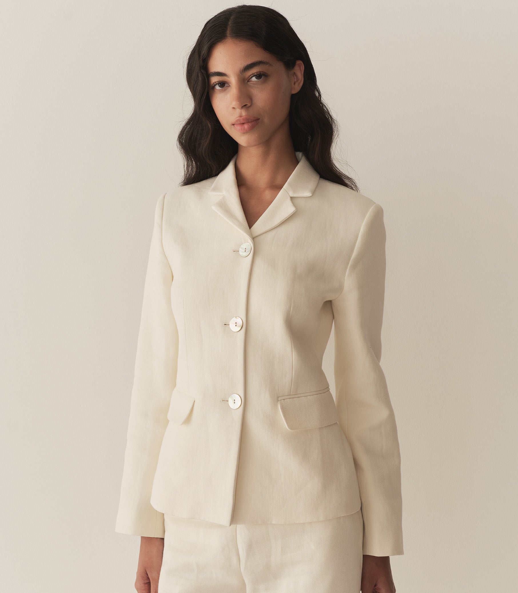 Lennon Blazer -- Salt