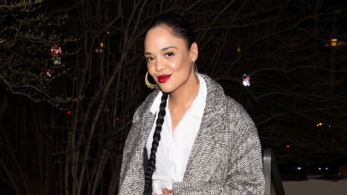 Spotted in Aspen: Tessa Thompson Is Already Wearing the Spring Trend That's Staging a Comeback