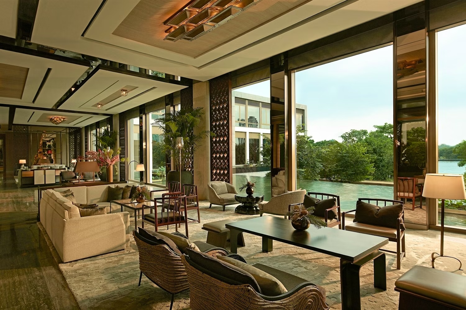 Capella Bangkok tea lounge