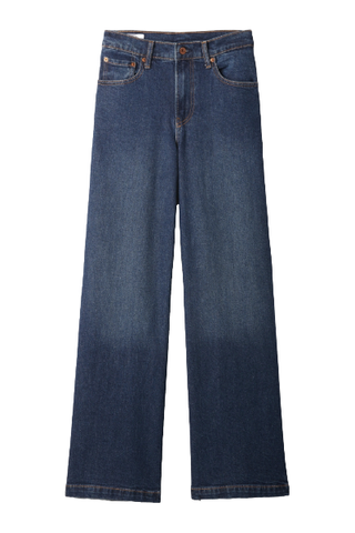 Gap , High Rise Stride Wide-Leg Jeans (Were $80) 