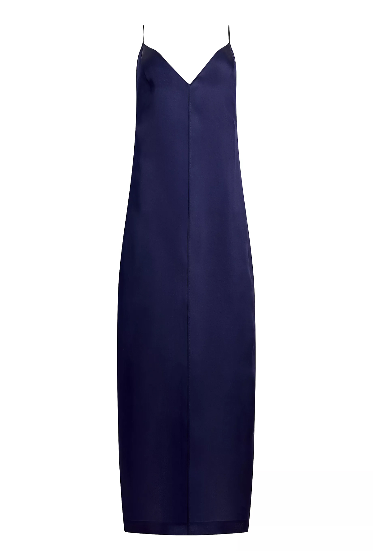 Khaite Tulula Silk V-Neck Maxi Dress