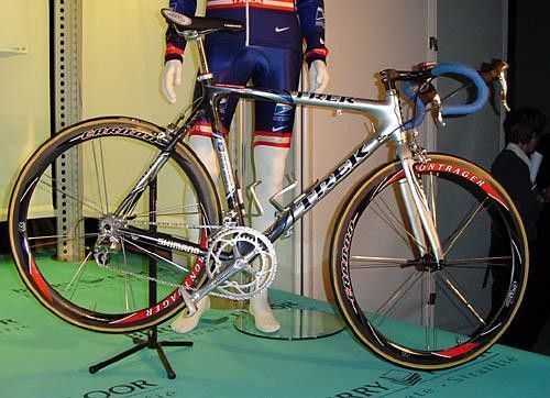 One of Lance's machines was on show