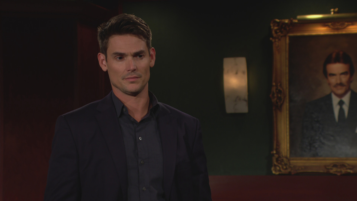 Mark Grossman as Adam at Newman Enterprises in The Young and the Restless