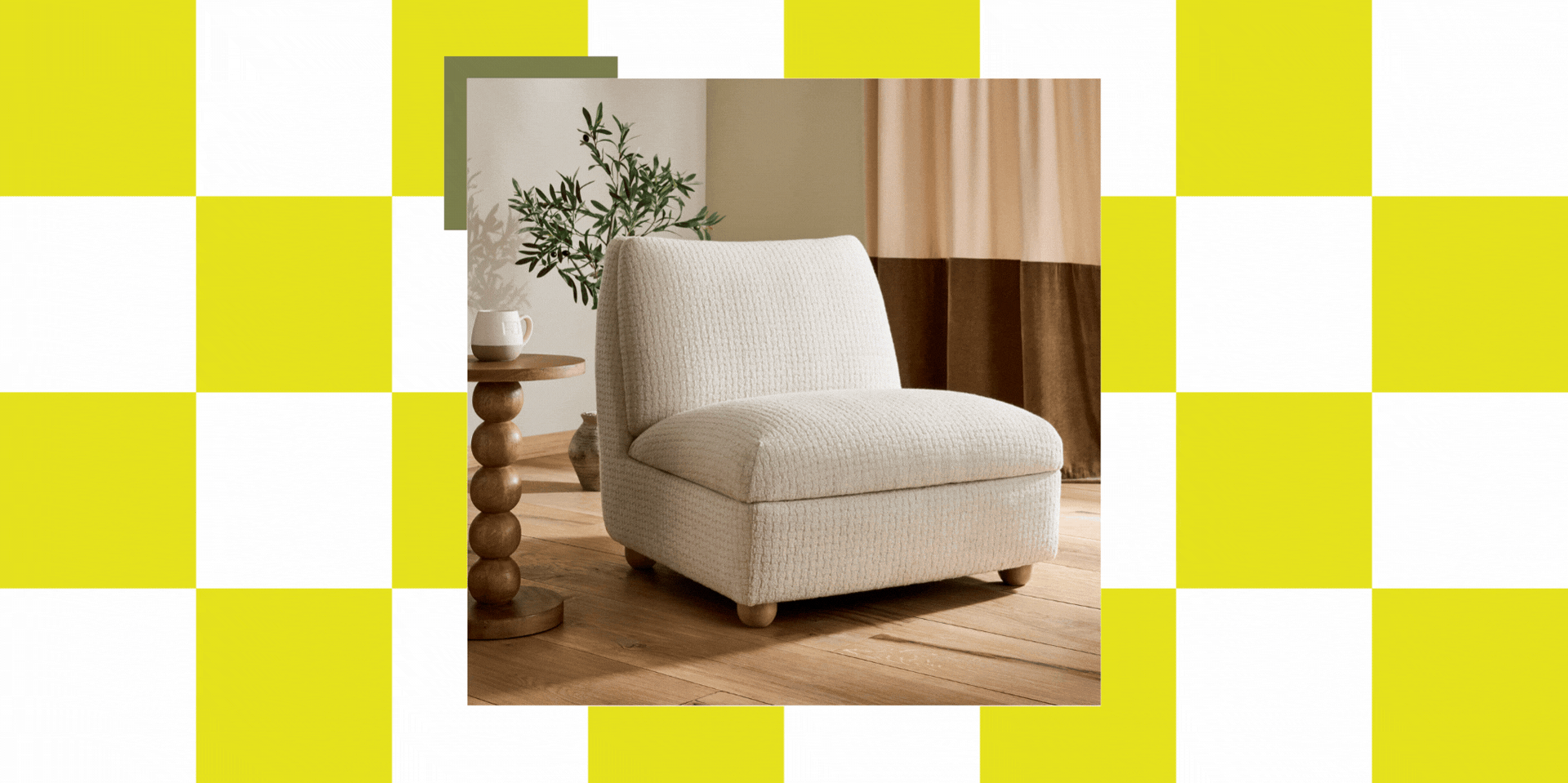 Next Home Clemmie Storage Accent Chair