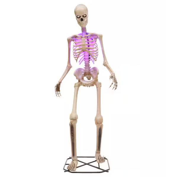 Home Depot, 12 FT Giant-Sized Animated LED App Controlled Skelly with LCD LifeEyes