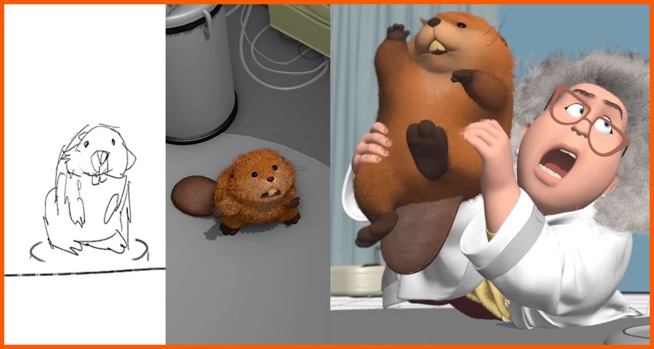  How Hoppers went from hand-drawn storyboard to polished 3D animation in 5 steps 