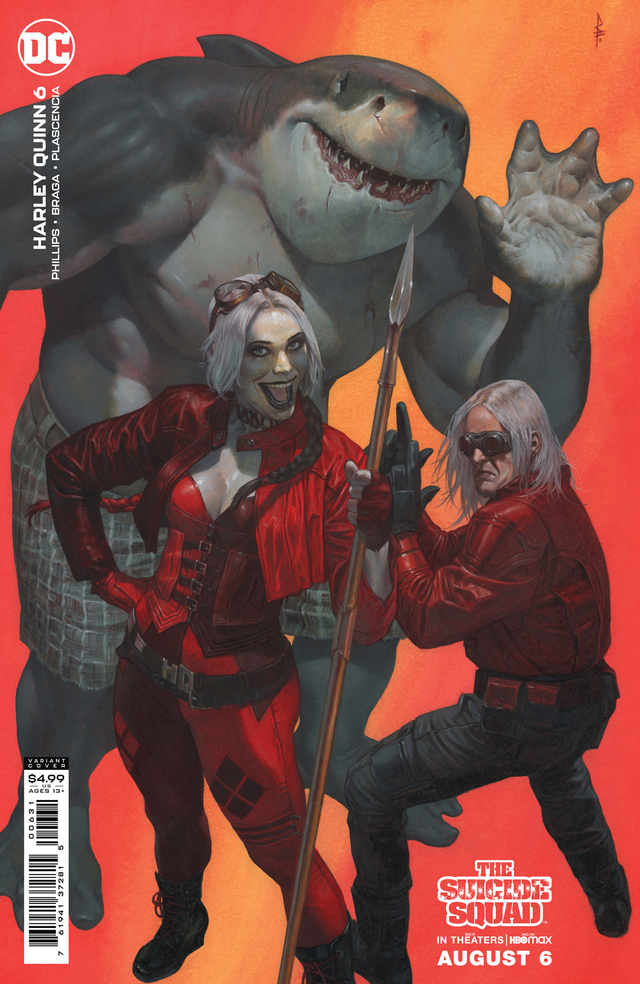 The Suicide Squad movie variant cover