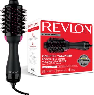 Revlon One-Step Hair Dryer and Volumiser for Mid to Long Hair (one-Step, 2-In-1 Styling Tool, Ionic and Ceramic Technology, Unique Oval Design) Rvdr5222