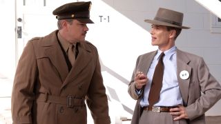 Matt Damon and Cillian Murphy in Oppenheimer