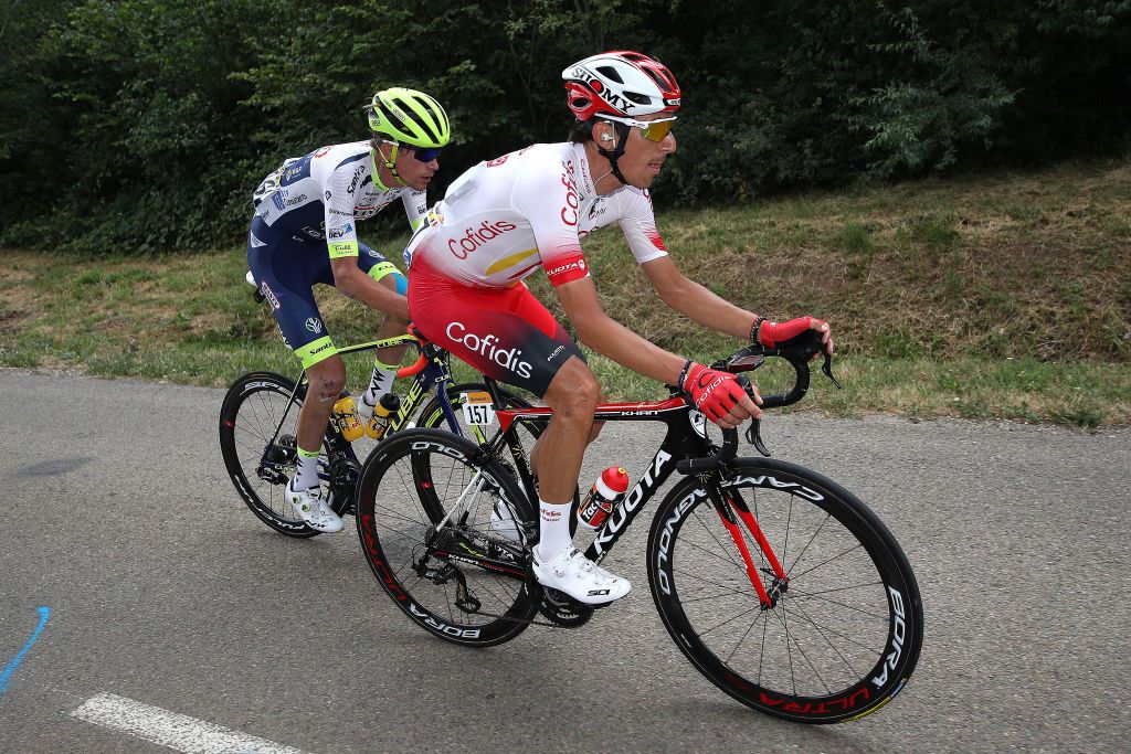Yoann Offredo (Wanty-Gobert) with Christophe Laporte (Cofidis)