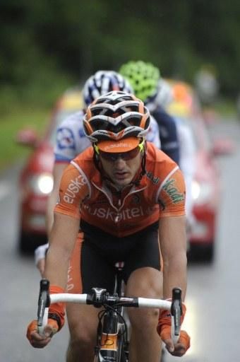 The conditions were not ideal but that didn't seem to bother Gorka Izagirre.