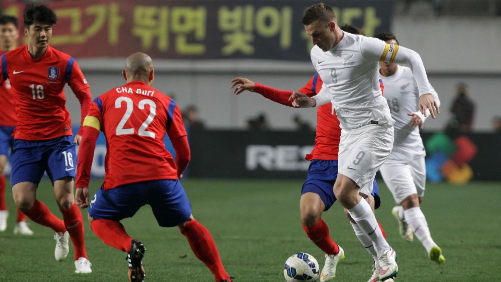 International Friendly South Korea 1 New Zealand 0 FourFourTwo