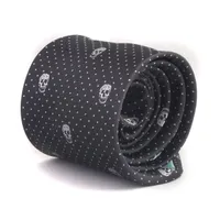 Skull design tie by Frederick Thomas